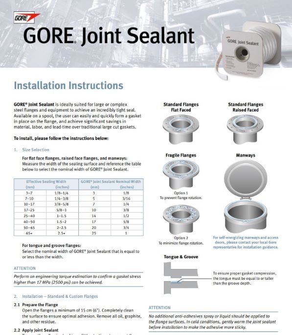 GORE® Joint Sealant